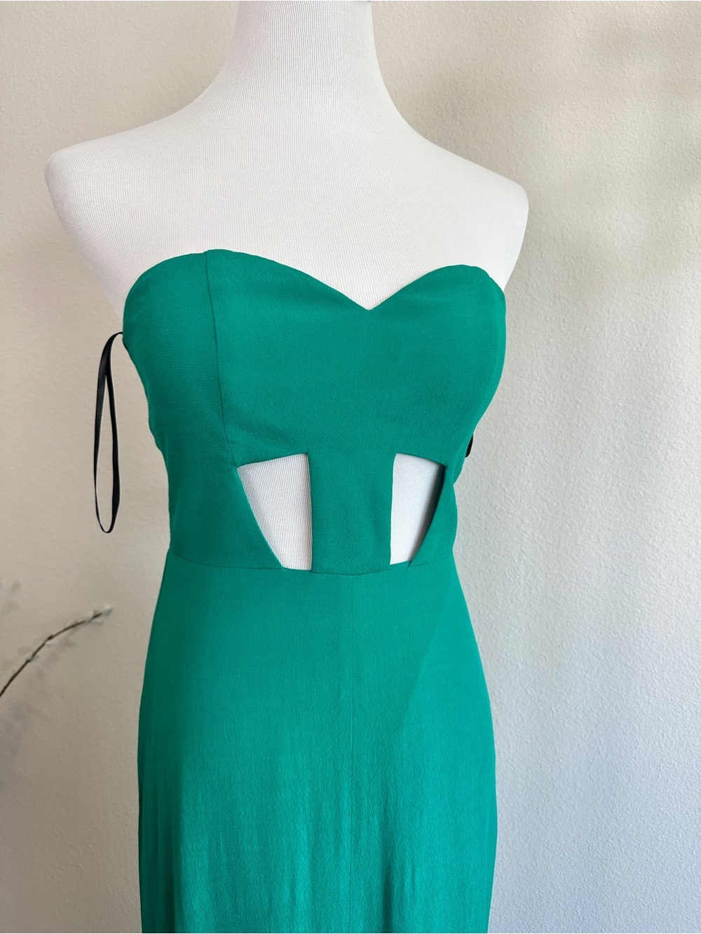 NBD x Naven Twins Revolve Weekend Stay Strapless Maxi Dress in Sea Green - Picture 3 of 9
